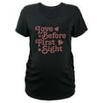thumbnail image 1 of Women's Lost Gods Love Before First Sight Graphic Maternity T-Shirt, 1 of 2