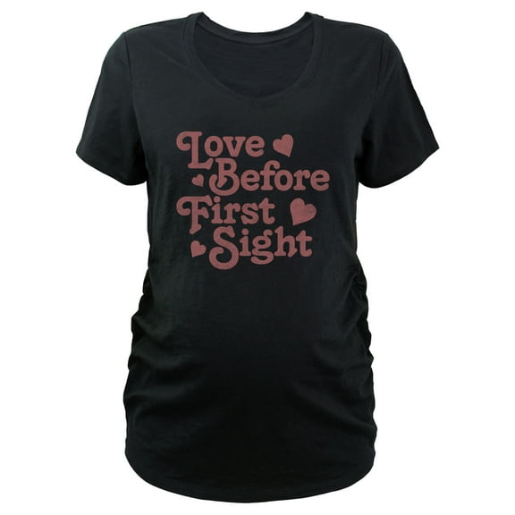 Women's Lost Gods Love Before First Sight Graphic Maternity T-Shirt