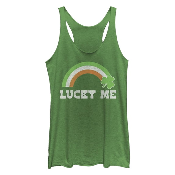 Women's Lost Gods Lucky Clover Racerback Tank Top