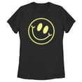 thumbnail image 1 of Women's Lost Gods Neon Smiley Face Graphic T-Shirt, 1 of 4