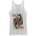 thumbnail image 1 of Women's Lost Gods Queen of Hearts  Racerback Tank Top, 1 of 4