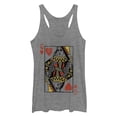 thumbnail image 1 of Women's Lost Gods Queen of Hearts  Racerback Tank Top, 1 of 4