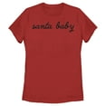thumbnail image 1 of Women's Lost Gods Santa Baby  Graphic Tee Red 2X Large, 1 of 4