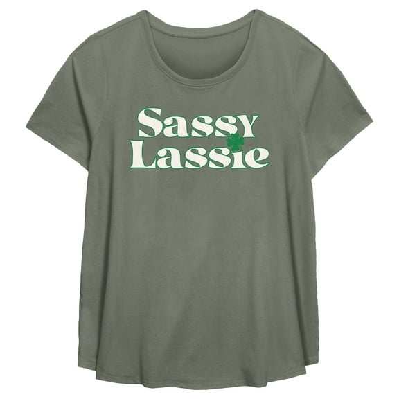 Women's Lost Gods Sassy Lassie  Graphic T-Shirt