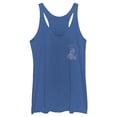 thumbnail image 1 of Women's Lost Gods Shine On Crystal  Racerback Tank Top Royal Blue Heather Large, 1 of 4