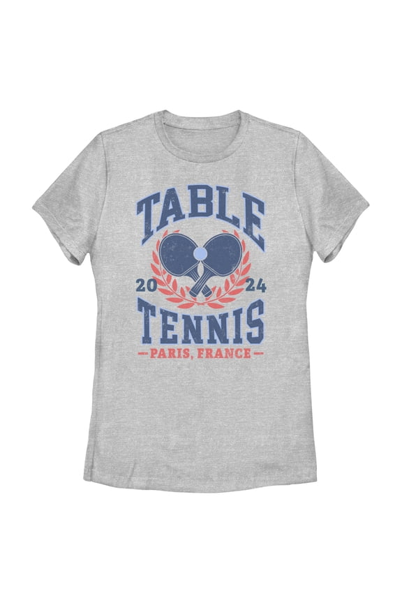 Women's Lost Gods Table Tennis Paris 2024 Graphic T-Shirt