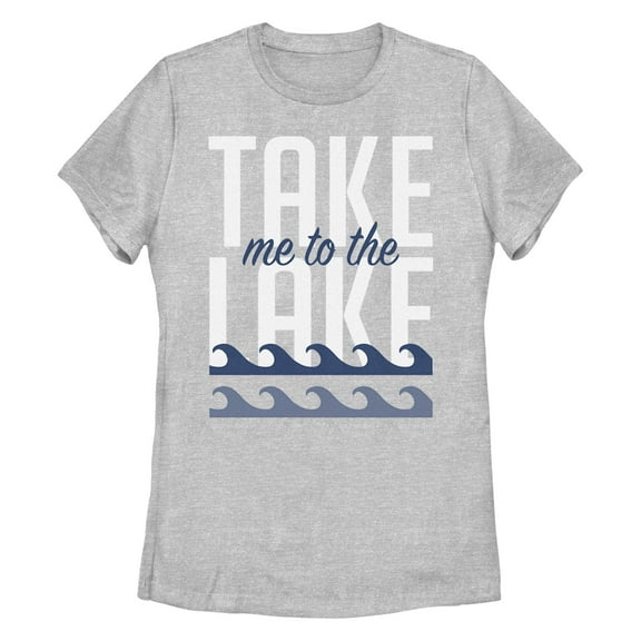 Women's Lost Gods Take Me To The Lake  Graphic T-Shirt