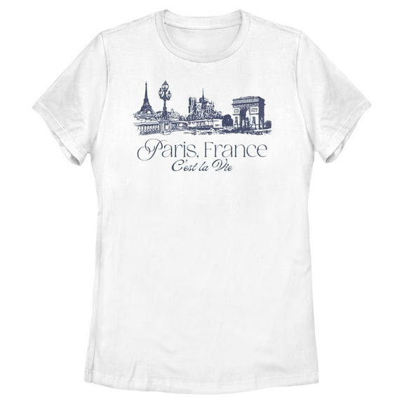 Women's Lost Gods The Arc de Triomphe Paris Graphic T-Shirt