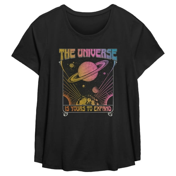 Women's Lost Gods The Universe Is Yours To Expand Graphic T-Shirt