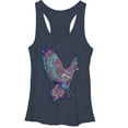 thumbnail image 1 of Women's Lost Gods Hawk Print Racerback Tank Top, 1 of 3