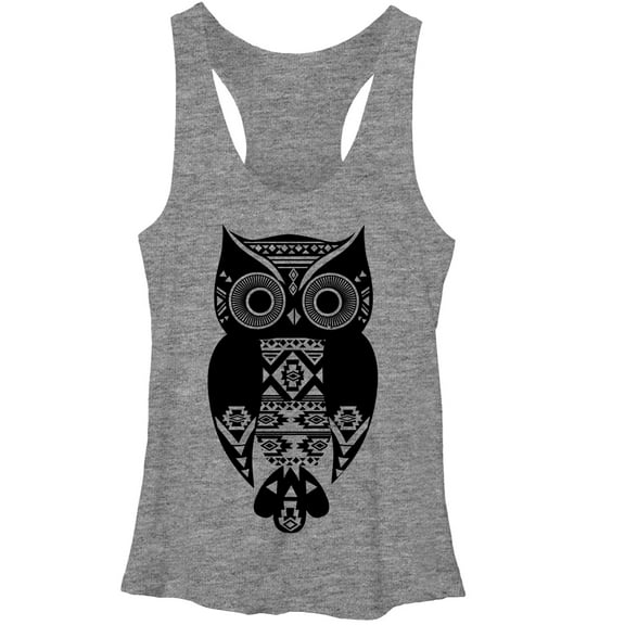 Women's Lost Gods Southwestern Owl Racerback Tank Top