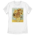 thumbnail image 1 of Women's Lost Gods Van Gogh Sunflowers Painting  Graphic T-Shirt, 1 of 4