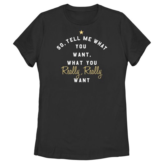 Women's Lost Gods What You Want Tree Graphic Tee Black Small