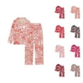 thumbnail image 1 of Women's Lounge Sets – Modal Pajama Sets, Comfortable Sleepwear for Relaxing at Home Printed Women's Long Sleeved Pajamas Pajamas, 1 of 3