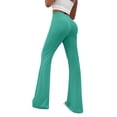 thumbnail image 1 of Women's Lounge Sweatpants High Waisted Cargo Pants Women Womens Wide Leg Sweatpants Women's Plus Size Pants Women's Work Pants Cargo Pants Women High Waist Cyan M, 1 of 5