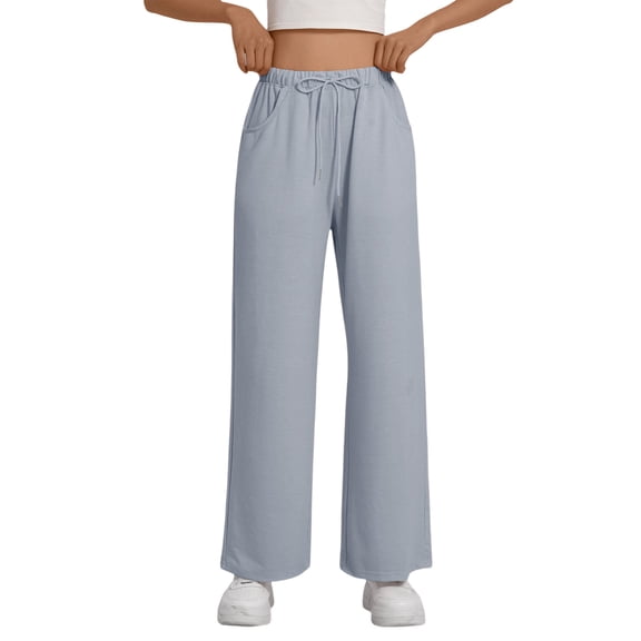 Women's Lounge Sweatpants Womens Cargo Work Pants Wide Leg Pants Woman Work Pants Women Stretch Casual Work Pants Women High Waisted Cargo Pants Women Gray L