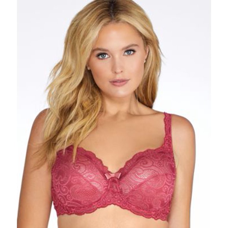 Women's Love My Curves Beautiful Lace Lift Underwire Bra, Style 4825 