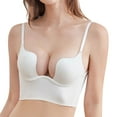 thumbnail image 1 of Women's Low Back Backless Bra Convertible U Shaped Bralette with Seamless Comfort for Deep Neck Dresses, 1 of 2