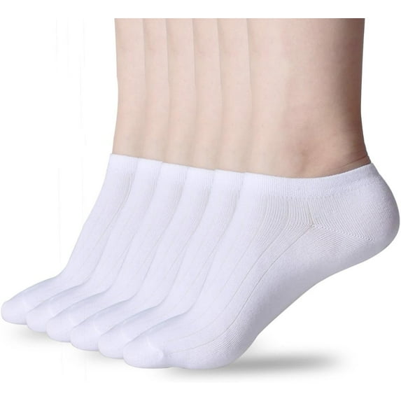 Women's Low Cut Socks,5 Pair Ankle No Show Athletic Short Cotton Socks