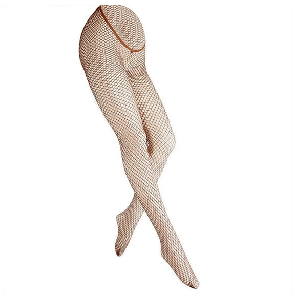 Women's Low Cut V Waist Fishnet Tights Glitter Metallic Mesh Pantyhose Stockings