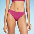 thumbnail image 1 of Women's Low-Rise Medium Coverage Hipster Bikini Bottom - Shade & Shore‚Ñ¢ Purple XS, 1 of 1
