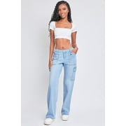 Women's Low Rise Relaxed Cargo Jeans
