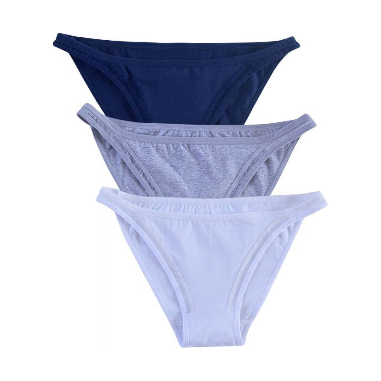 Women's Low-Rise String Bikinis Panties Breathable Soft Stretch Straps ...