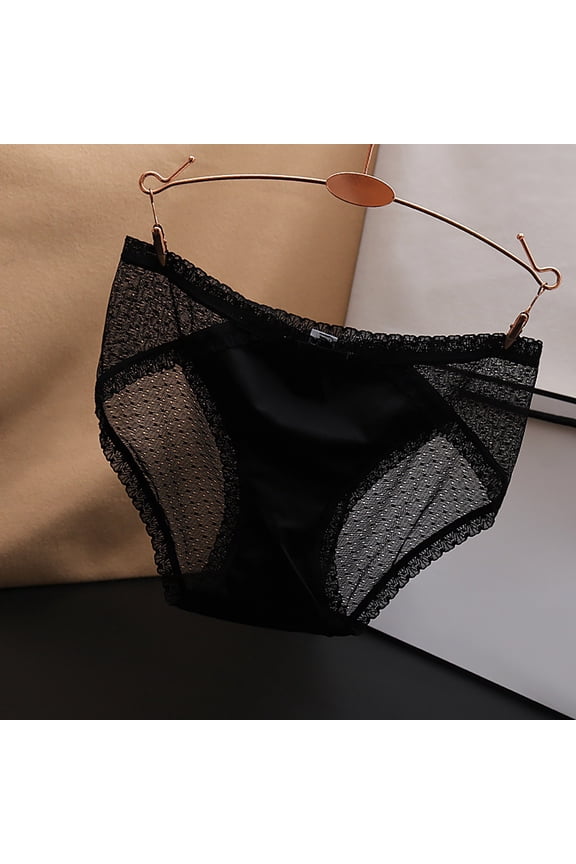 Women's Low Waist Lace Briefs Solid Color Crotch Underwear Panties Dress Vintage Boy's Briefs Barely There Panties for Women Woman Panties Pack Bladder Leak Underwear for Women Leggings for Women Lift