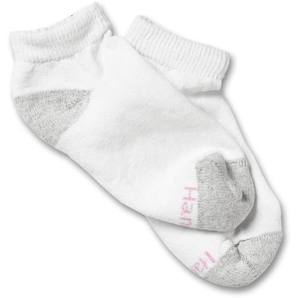 Women's Low Cut Socks, White, 10-Pack 
