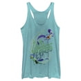 thumbnail image 1 of Women's Luca Wild & Free  Racerback Tank Top Tahiti Blue X Small, 1 of 4