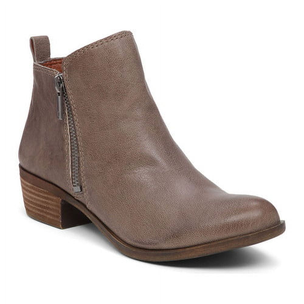 Lucky brand basel bootie brindle leather deals