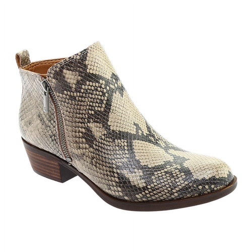 Women s Lucky Brand Basel Bootie Brindle Leather 6.5 W Walmart