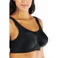 thumbnail image 1 of Women's Lunaire 11111 Coolmax Underwire Sports Bra (Black 42B), 1 of 3