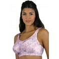 thumbnail image 1 of Women's Lunaire 11111 Coolmax Underwire Sports Bra (Pink Butterfly 46C), 1 of 4