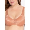 thumbnail image 1 of Women's Lunaire 13511 Jacquard Minimizer Bra (Cork 40C), 1 of 2