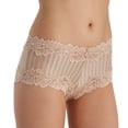 thumbnail image 1 of Lunaire Women's Plus-Size Whimsy Barbados Stretch Mesh Boyshort Panty 15232, 1 of 6
