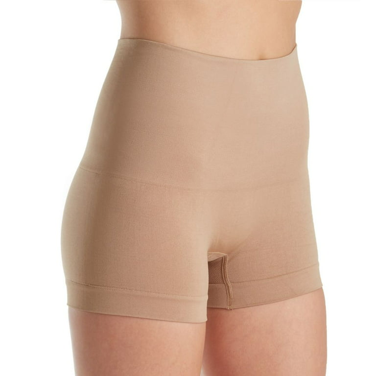 Women's Lunaire 3412 Seamless High Waist Boy Leg Panty (Nude L