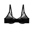 thumbnail image 1 of Women's Lunera Lace Bra No Underwire, Thin Mesh, Full Coverage, Push Up, Various Sizes, Breathable & Comfortable, 1 of 3