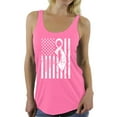 thumbnail image 1 of Women's Lung Cancer Awareness Graphic Racerback Tank Tops White Ribbon, 1 of 4