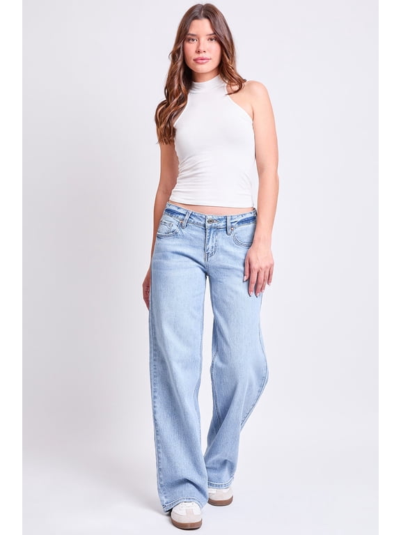 Women's Luxe Britney Wide Leg Jeans
