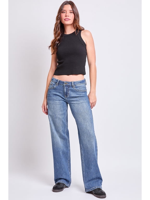 Women's Luxe Britney Wide Leg Jeans