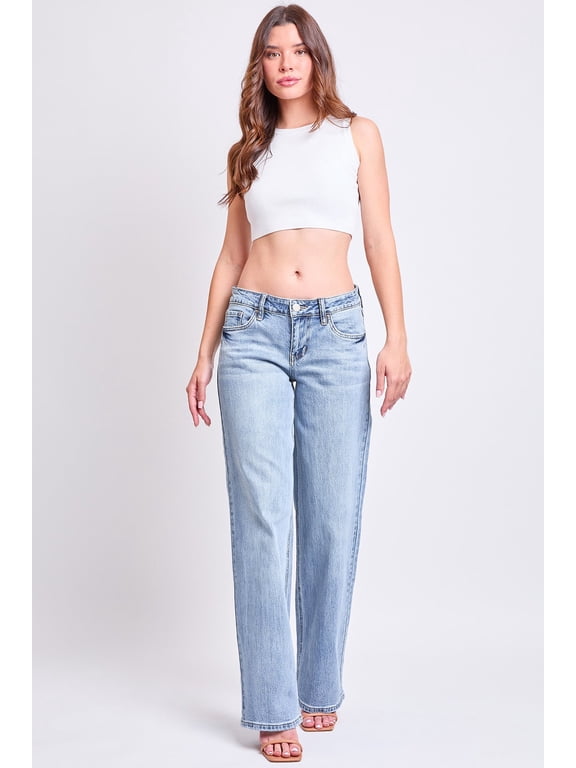 Women's Luxe Britney Wide Leg Jeans
