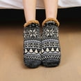 thumbnail image 1 of Women's Luxurious Fuzzy Slipper Socks, Plush Lining and Anti-Skid Bottom for Safety US 6 to 13, 1 of 6