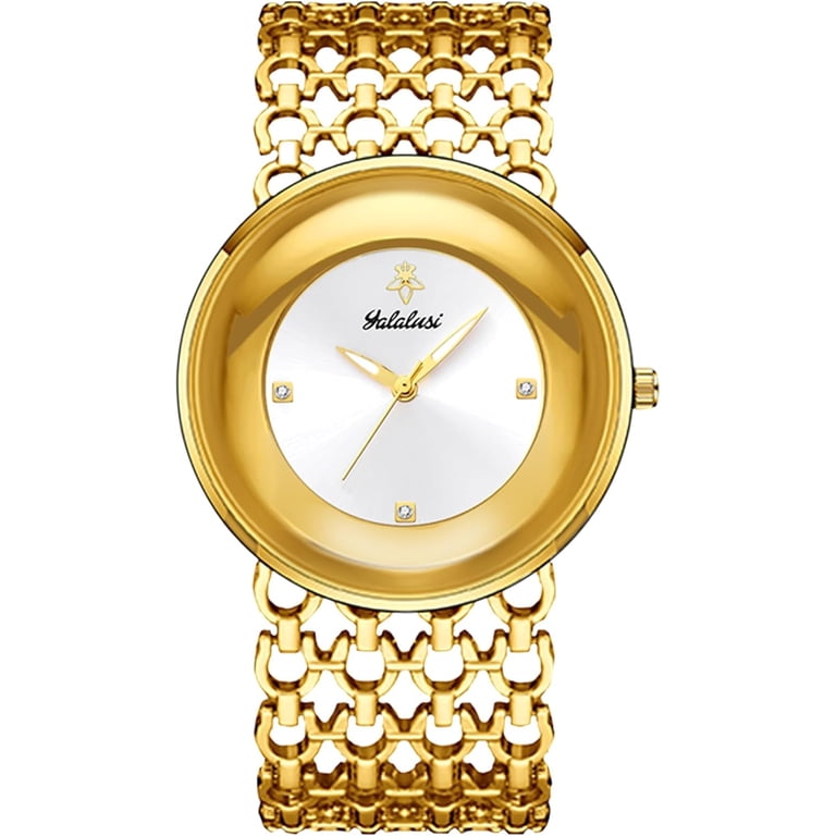 Luxury Gold Women\'s Watch with Crystal Accents s-l400.jpg main image 2