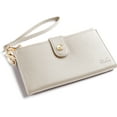 thumbnail image 1 of Women's Luxury RFID Blocking Bifold Wallet | Multi Card Case Purse With Zipper Pocket, 1 of 6