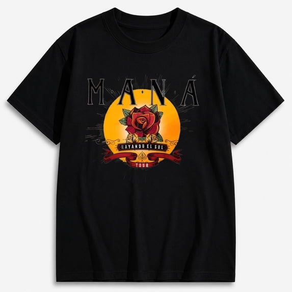 Women's MAMA Rose Graphic Fall Graphic T-Shirt, Casual Short Sleeve Shirt