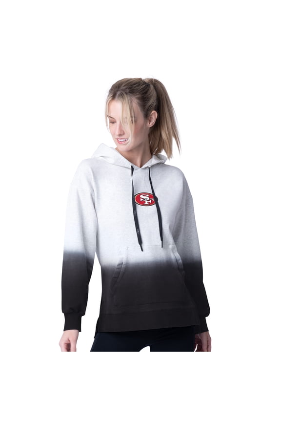Women's MSX by Michael Strahan Black San Francisco 49ers Daniela Pullover Hoodie