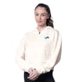 thumbnail image 1 of Women's MSX by Michael Strahan Cream Detroit Lions Eleanor Full-Zip Hoodie, 1 of 3