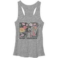 thumbnail image 1 of Women's MTV Floral Logo  Racerback Tank Top Gray Heather Large, 1 of 4
