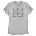 thumbnail image 1 of Women's MTV Tapestry Logo  Graphic Tee Athletic Heather Medium, 1 of 3